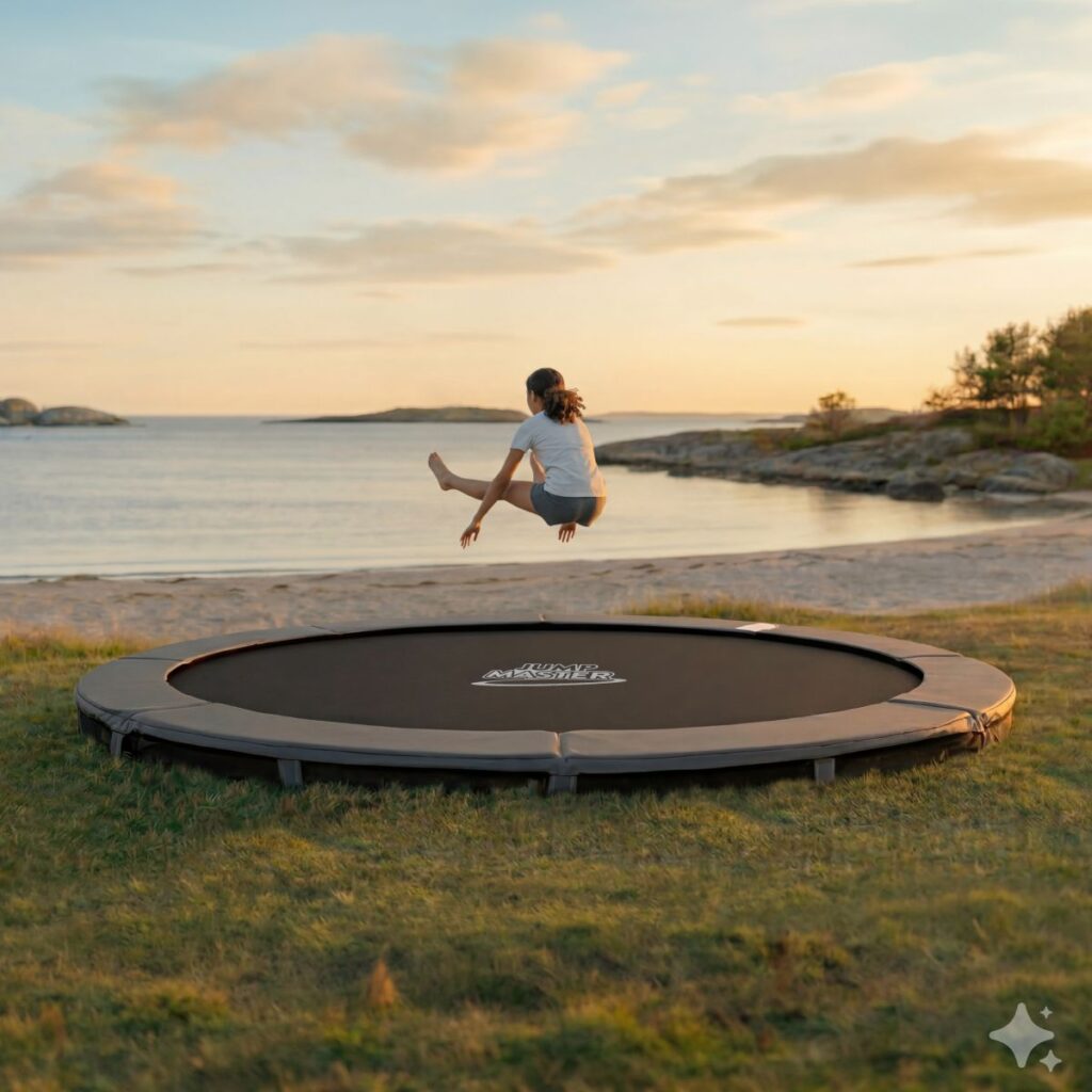Jumpmaster Premium Inground Trampolin (4,3m)