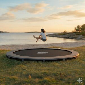 Jumpmaster Premium Inground Trampolin (4,3m)