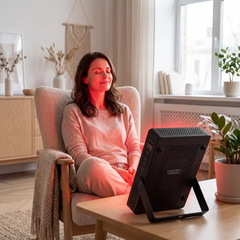 Comforth Infraroed Lysterapy lampe anmeldelse