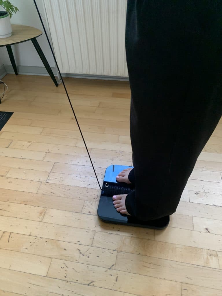 Vellafit Testfoto Kropsscanner