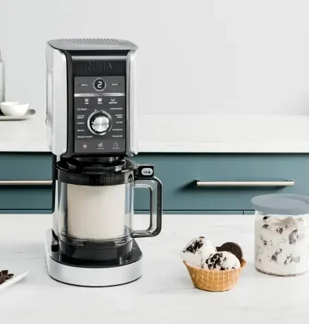 Ninja Ismaskine Creami Deluxe NC501EU - ice cream maker - black / silver