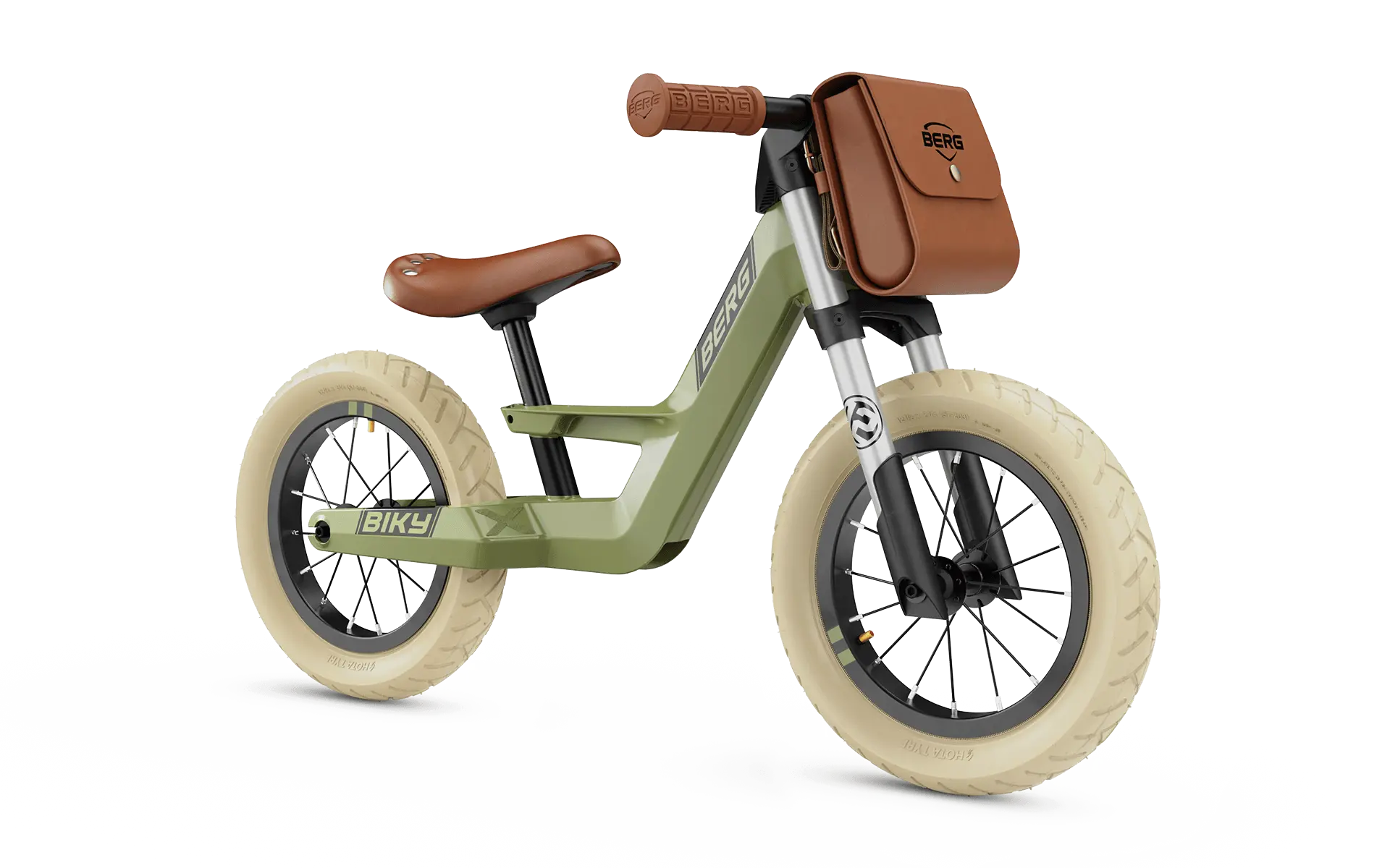 Berg Biky Retre Green Loebecykel