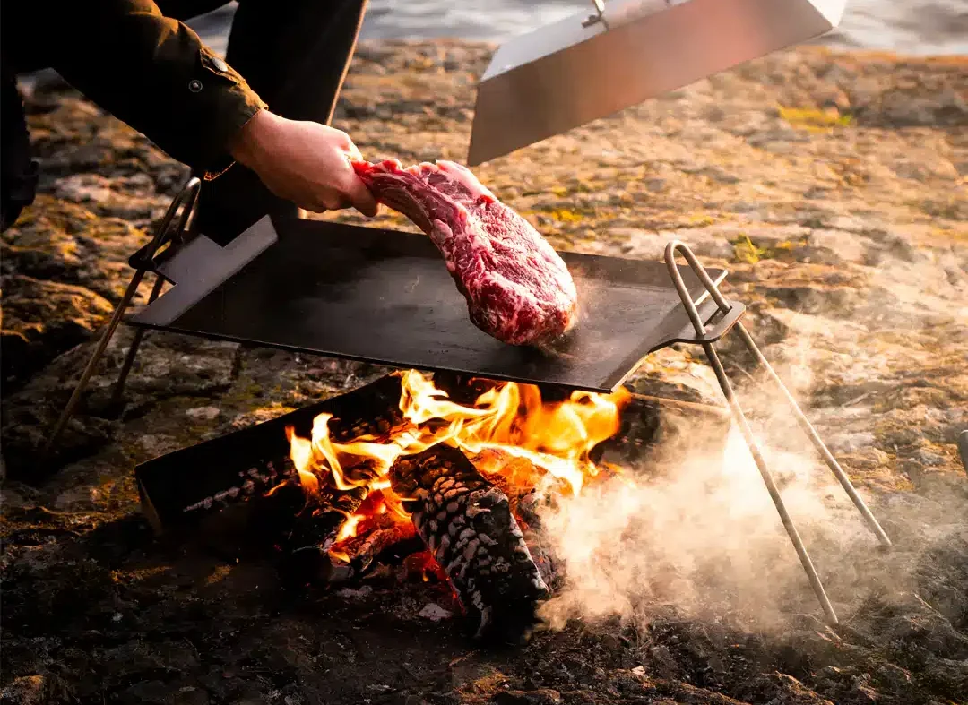 Gastrotools Stegeplade i Carbonstål