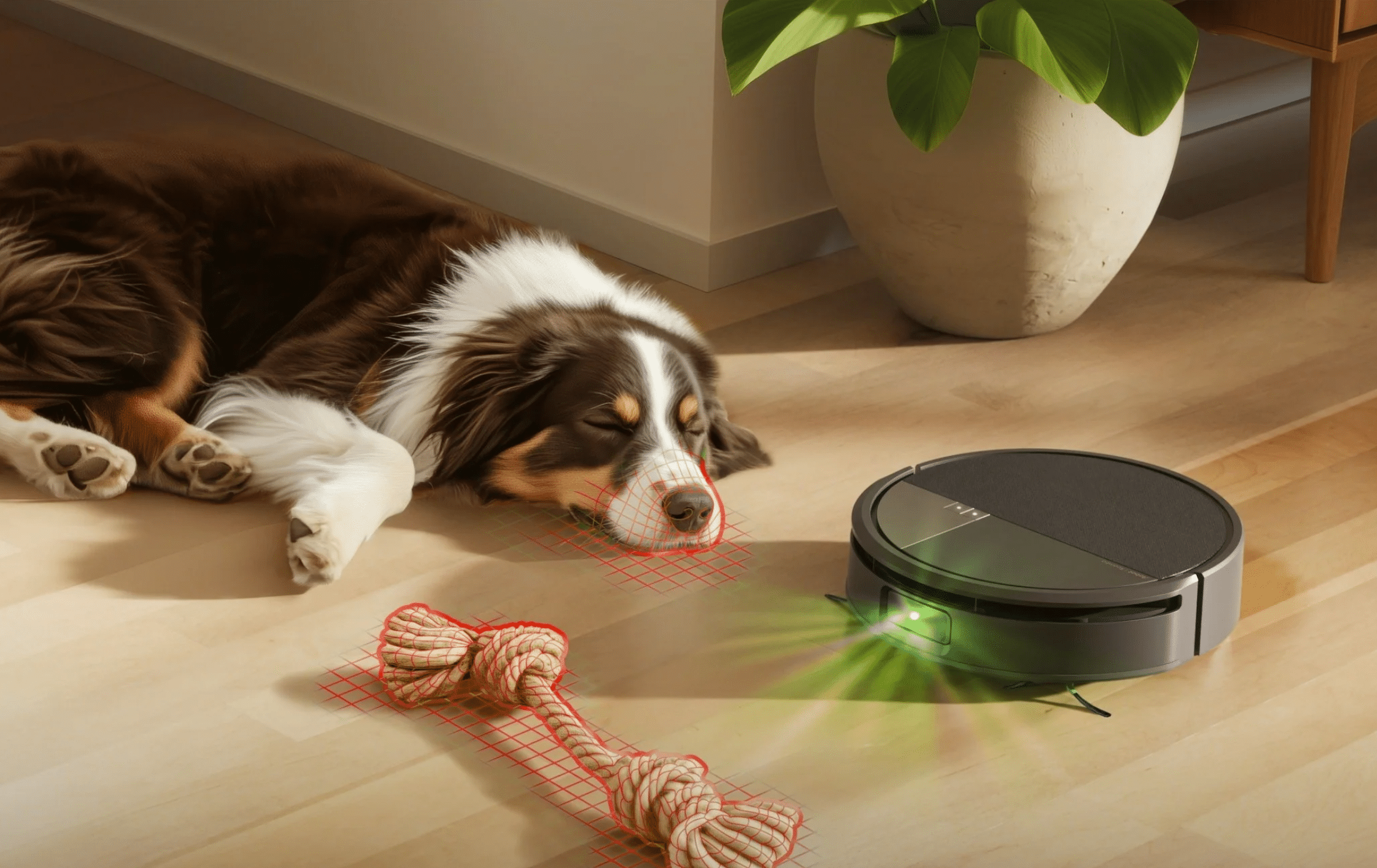 irobot stoevsuger hund